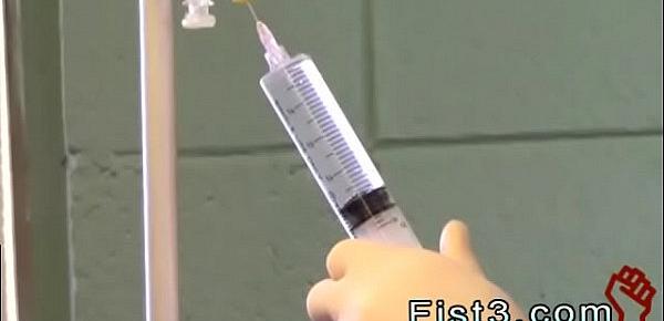  Gay male anal fisting stories First Time Saline Injection for Caleb